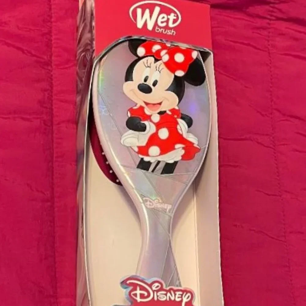 BRAND NEW ~ WET BRUSH ~ DISNEY MINNIE MOUSE 100 ~ ORIGINAL DETANGLER BRUSH